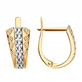 Золотые серьги МАГНАТ МА 011723 МА 011723 фото